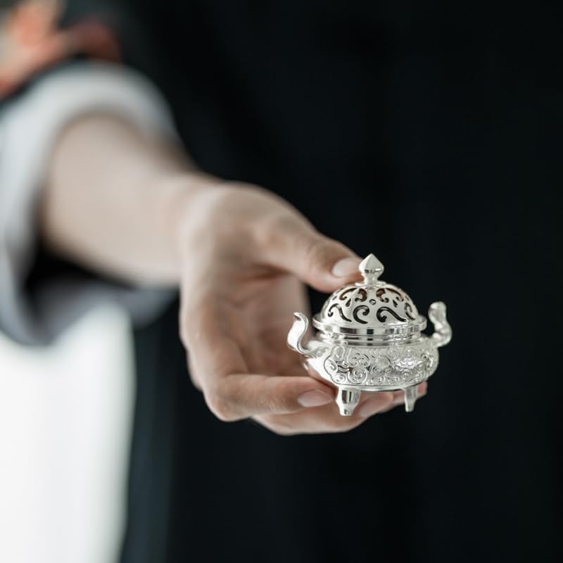 NZPOST Weihrauchhalter für Stäbchen Zen Weihrauch Ornamente Indoor Antike Sandelholz Weihrauchbrenner