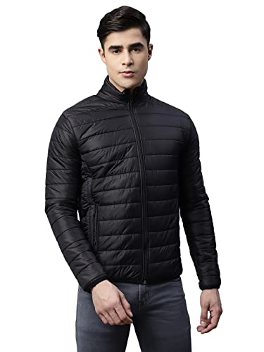Image of Global Republic Polyester Regular Fit Turtle Neck Full Sleeves Jacket for Men
