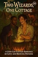 Two Wizards, One Cottage: A Cozy Gay Fantasy Romance of Love and Brewing Potions (18+) B0F5WH42MD Book Cover