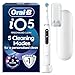 Oral-B iO5 Electric Toothbrushes For Adults,1 Toothbrush Head and Travel Case, 5 Modes With Teeth Whitening, 2 Pin Plug, White