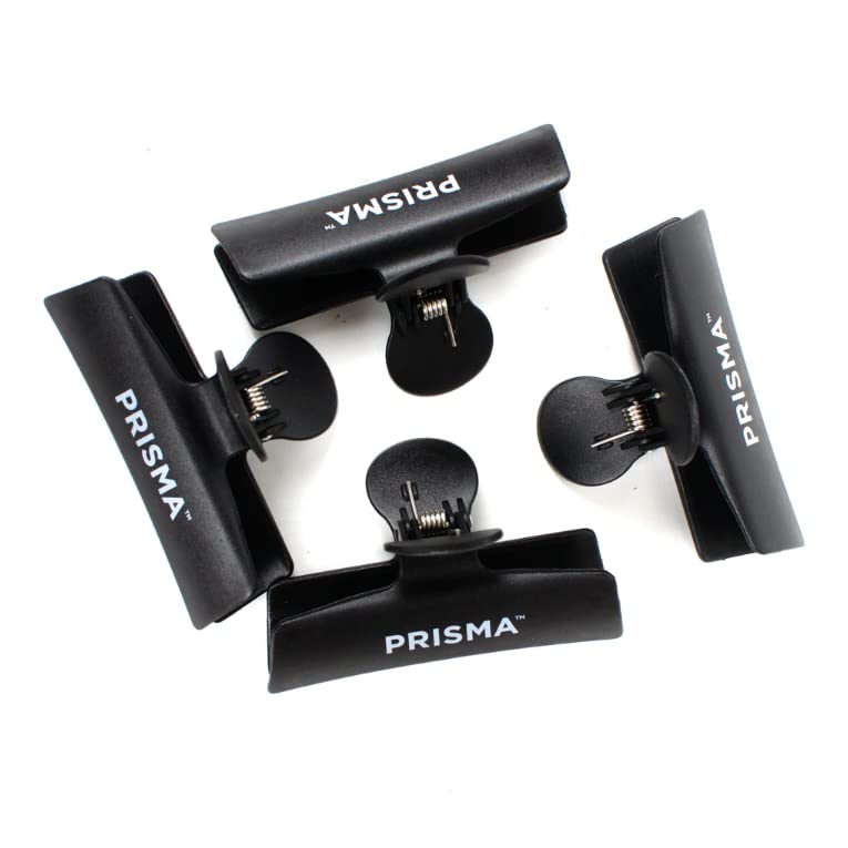 PRISMA Butterly Clips - 4pcs - Black