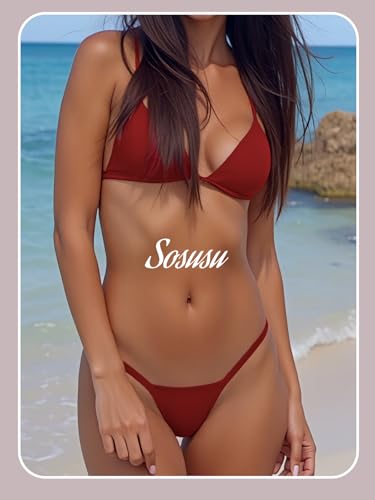 Cotton Underwear G-string Thong for Women Micro Sexy Ladies Panties Comfortable Stretch Low Rise 6 Pack4