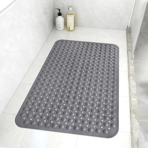 Mofonky ANTI SLIP SHOWER MAT Mat Non Slip: 35.4X23.6 Inch Extra Large Tpe Shower Mats thumb #7
