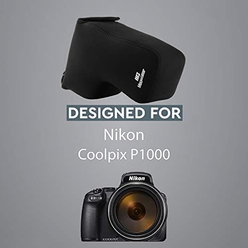 MegaGear Ultra Lightweight Neoprene Camera case Compatible with Nikon Coolpix P1000