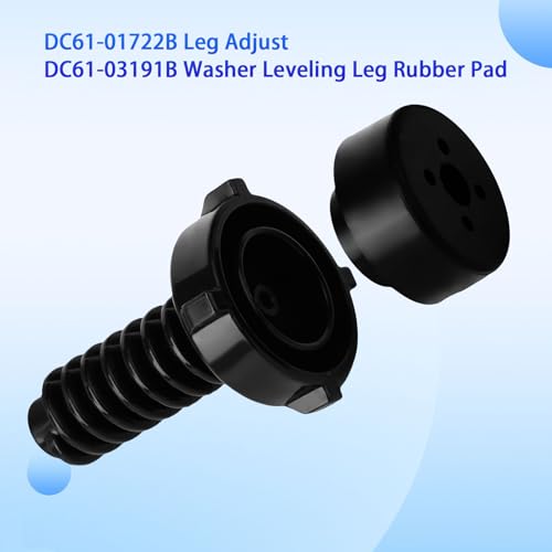 Image of DC61-01722B Leveling Leg for Washer Adjustable Leg