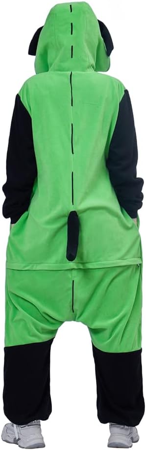 Invader Cosplay Zim Hoodie Halloween Costume Mens Casual Hooded Zip Up Pullovers - Image 5