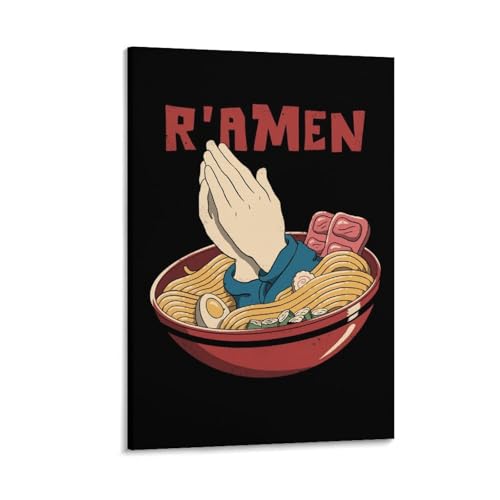 G gA[g Cg Amen to Ramen 킢 |X^[ LoX vg CeA16x24inch(40x60cm)