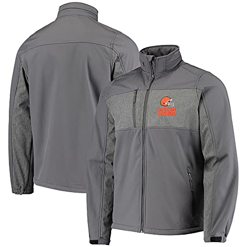 Image of dunbrooke Men's Navy Tennessee Titans Zephyr Softshell Full-Zip Jacket
