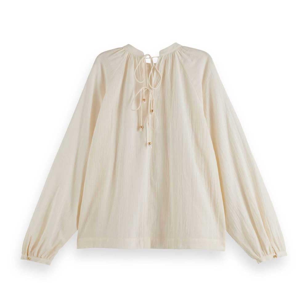 Scotch & Soda Bow Detail Top Top Mujer (Pack de 1)