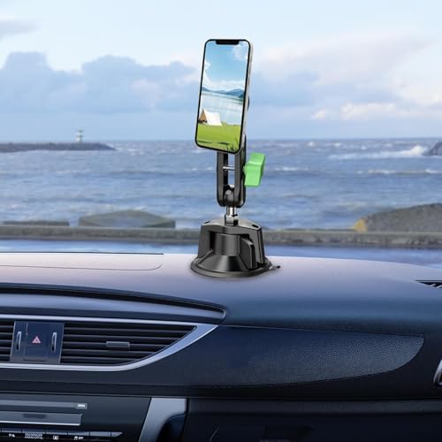 Support de téléphone magnétique de voiture à ventouse réglable - 3