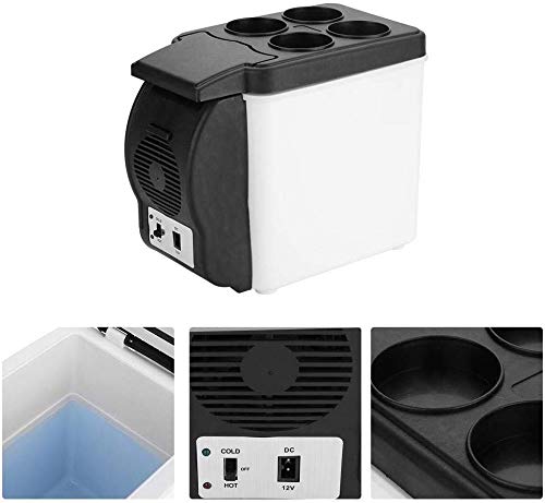 ZLSP Geladeira de carro CC 12 V Mini refrigerador portátil capacidade 7,5 l refrigerador de congelad