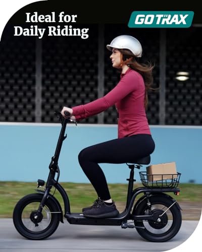 image for Gotrax Astro Electric Scooter with Seat for Adult Commuter,19 Miles Ra