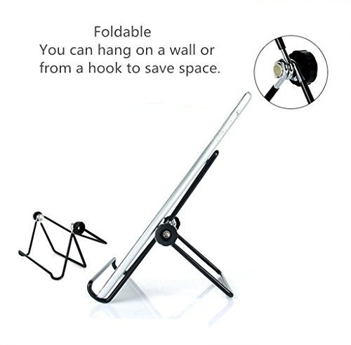 2 Pcs Multi Purpose Bookstand, Kicpot Holders Three Wire Display Stand For Books, Cookbook,Ipad, Tablet,Music (Iron) #TOP3