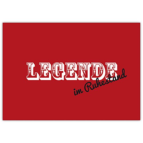 M&h Invites Lustige Ruhestandskarte – Montagmorgen-Spruch Glückwunschkarte Für Kollegen, Freunde & Familie