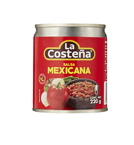 LA COSTEÑA salsa mexicana casera frasco 220 gr