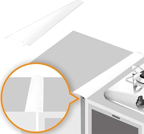 Miniatura 17 de Linda's Essentials Cubiertas de silicona para huecos para estufas (paquete de 2), relleno de huecos para horno resistentes al calor que sella