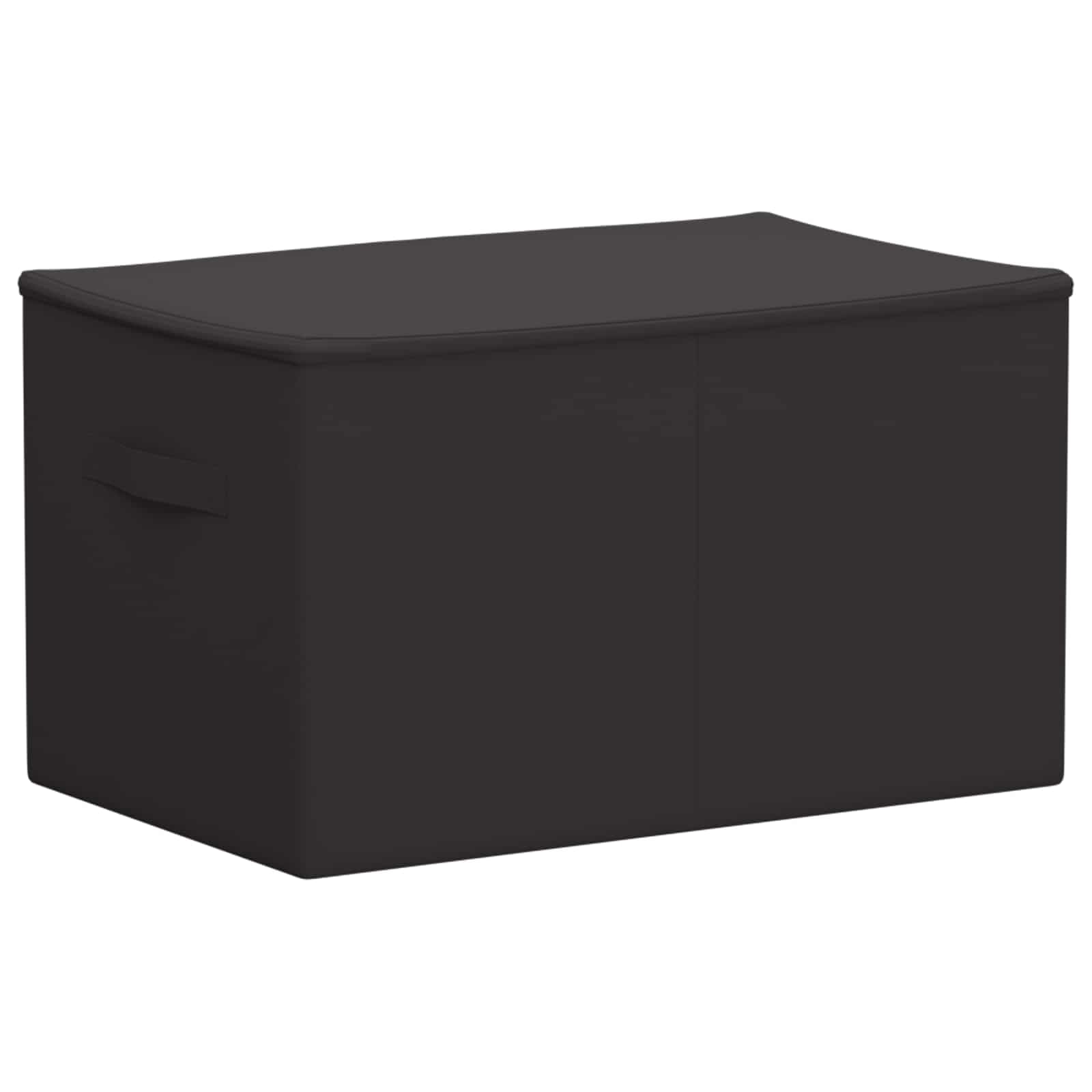 Hothingwell Scatola portaoggetti 61,6 L Tessuto Non tessuto 55 X 35 X 32 Cm | Due scomparti, pieghevole, manici pratici, multiuso per giocattoli e libri