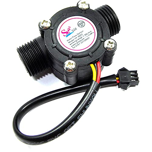 generic Water Flow Hall Sensor Control Switch Fluid Flow Meter Flowmeter Counter 1-30L/min Compatible-picture-17