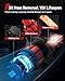 Torchbeam T6 H13 Dual Beam, 70000LM Output Depends On 24 LED Chips, 9008 Bulbs 6500K White and Extra Width, Cooling System Leads To 60000Hrs Lifespan, Quick Installation, 2 Pack