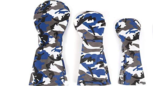 Early bird GOLF �u���[ ���ʕ��w�b�h�J�o�[ 3�Z�b�g �E�b�h�J�o�[(�u���[) �S���t�N���u�J�o�[