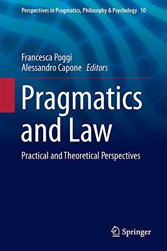 Buy Pragmatics and Law — BookShops.in
