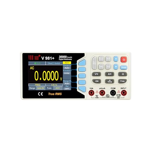 Image of VAR TECH V 981 Plus Bench top Digital Multimeter with PC Interface TRMS (30000 Counts)