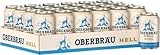 Oberbräu Hell, mild süffiges Helles Bier aus Bayern, Dosenbier EINWEG (24 x 0.33 L)
