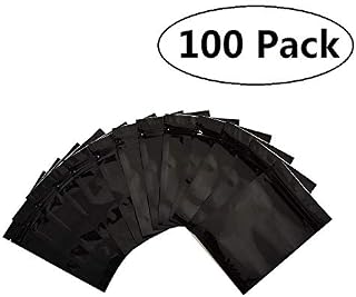 100 Pack Smell Proof Bags 3x4 inch, Resealable Mylar Bags Food Safe Material