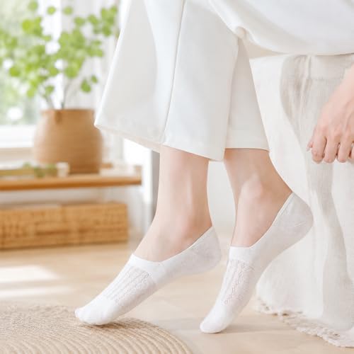 Image of Women's No Show Socks Colorful stripes Ankle Socks for Women, Low Cut Socks Short Cotton Socks
