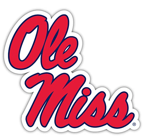 Imán decorativo vinyl 4 pulgadas Mississippi Rebels Ole Miss