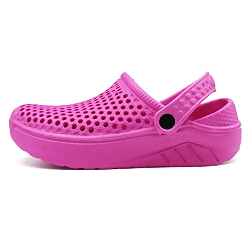 Lavra Kids Clogs Girls Boys Garden Slip On Waterfproof Shoe Sandals 4 B(M) Us Hot Pink #TOP2