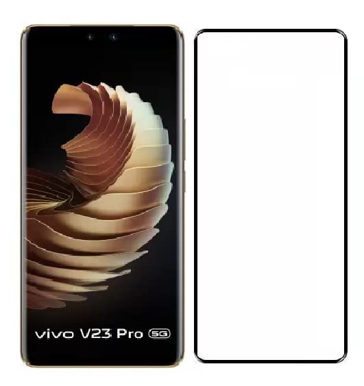 Image of Helix for vivo V23 Pro, 5D Screen Protector, Full Glue Full Tempered Glass for vivo V23 Pro 6.56 inch / Vivo V2132
