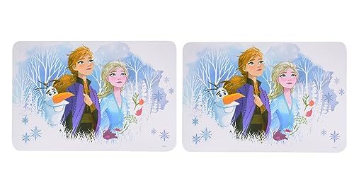 DISNEY REINE DES NEIGES - Lot de 2 sets de table
