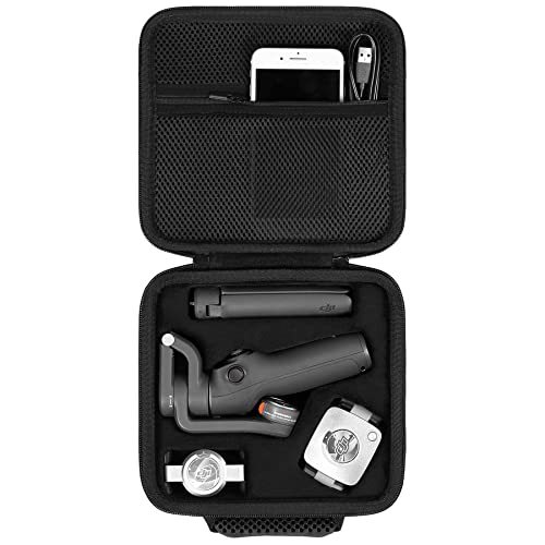 co2CREA Harte Reiseschutzhülle Etui Tasche für DJI OSMO Mobile 6 Smartphone-Gimbal-Stabilisator Handheld Selfie-Stick,Nur hülle