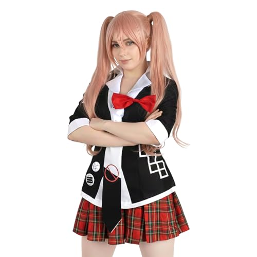 Costume de Junko Enoshima Danganronpa résistant et confortable pour cosplay taille L