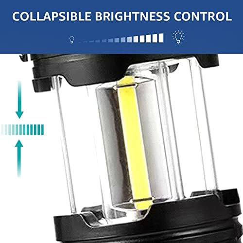 XEY Camping Lights, battery powered Led Camping Lantern, Super Bright Portable Survival Lanterns, Waterproof Emergency Tent Lamp, Various Emergencies (Color : 1 Pack)
