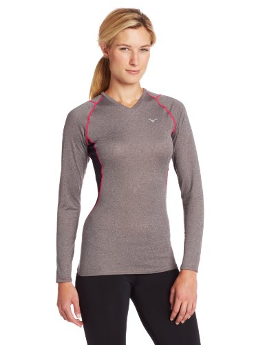 Mizuno Running Breath Thermo t-shirt femme pour courir en hiver sous le froid