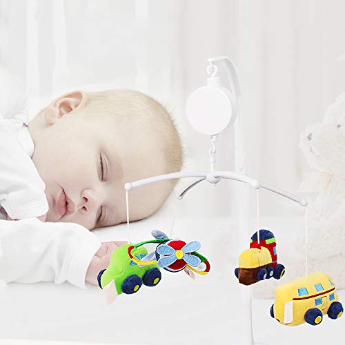 AFUNTA 26 Inch Baby Crib Mobiele Bed Bell Houder Muziek Box Houder Speelgoed Decoratie Hangende Arm Beugel Baby Bed… - Afbeelding 7