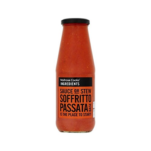 �\�t���b�g�̃E�F�C�g���[�Y��690�O������Passata (Cooks' Ingredients) (x 2) - Cooks' Ingredients Passata with Soffritto Waitrose 690g (Pack of 2)