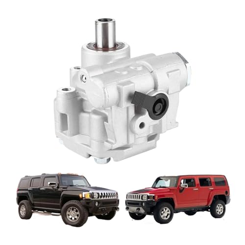 Car 15235158 Auto Power Steering Pump Car Power Steering Pump 15235158 Replacement Compatible For H3 2006‑2009 Power Steering Pump