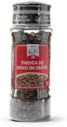 Pimenta do Reino em Grãos 50g - Empório Nut's