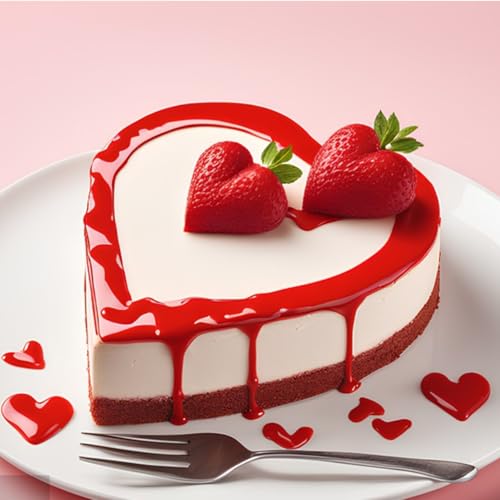 Faux gâteaux en mousse de polystyrène en cœur de qualité supérieure mariage - 5