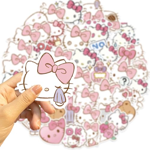 Autocollants Hello Kitty imperméables pour rénover et masquer les rayures