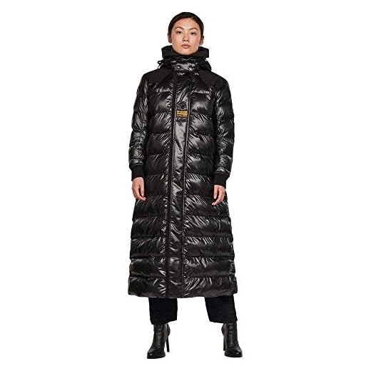 G-Star RAW Dam Lång Dunjacka, Kolsvart, S