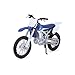 Bauer Spielwaren 2049744 Maisto Yamaha YZ450F: Originalgetreues Motorradmodell 1:12, mit beweglichem Ständer, Federung und frei rollenden Rädern, 17 cm, blau (5-13021)