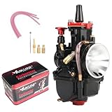 PWK Carburetor Motorcycle Power Jet Carb Racing Performance Universal for 50cc to 100cc Pit Dirt Bike Moto Enduro ATV Quad Scooter Mini Bike Race Kart