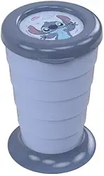 Copo Retrátil Stitch 330 ml Plasútil