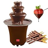 Máquina elétrica de derretimento de 3 camadas fonte de fondue de c