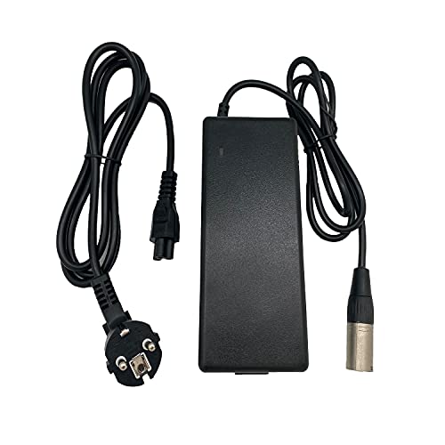 BOORX Original MIFA SANS 42V 2A Charger 36V Electric Bike Pedelec Battery with Round Connector Cover