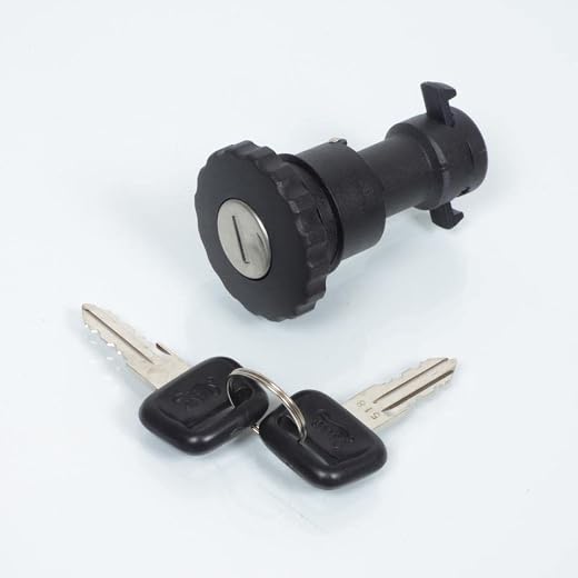 Bouchon reservoir d'essence cyclo adaptable peugeot 103 spx, rcx, fox (a cle)